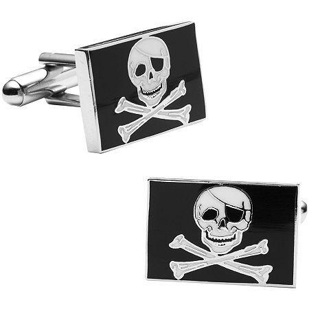 Skull And Crossbones Cuff Links