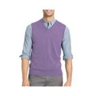 Izod V Neck Cotton Blend Sweater Vest