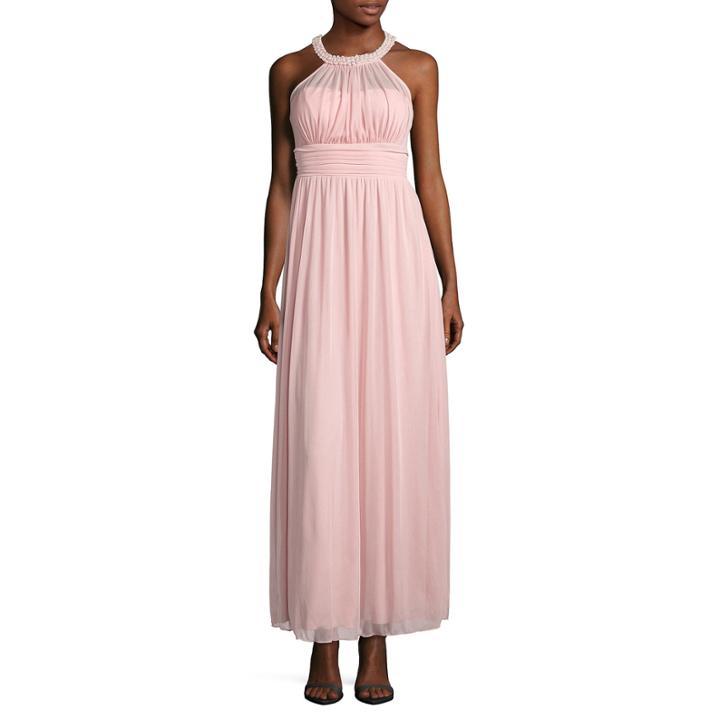 Speechless Sleeveless Beaded Evening Gown-juniors