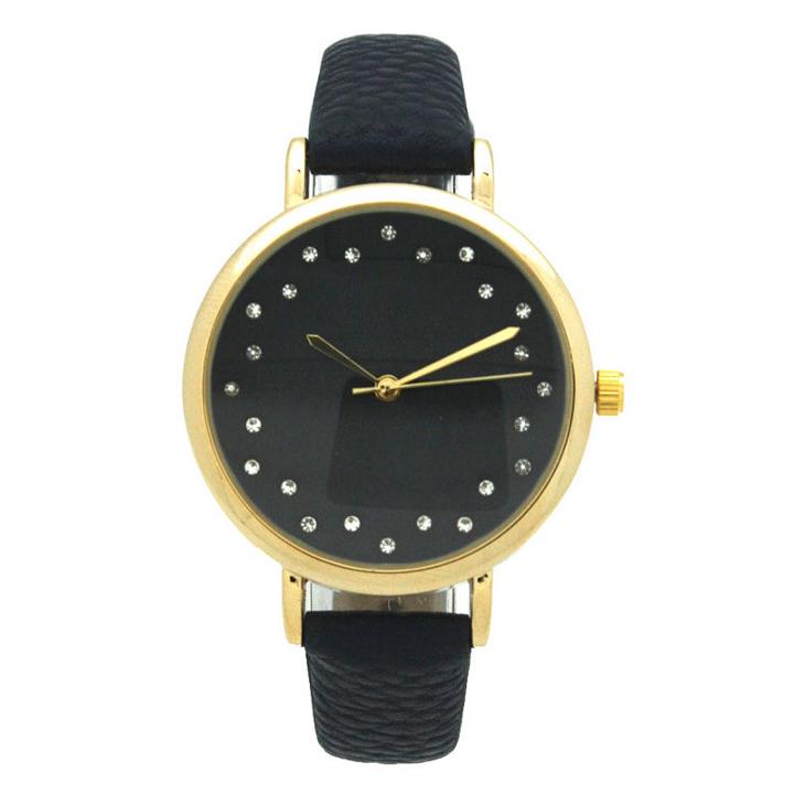 Olivia Pratt Womens Blue Strap Watch-a916284navy