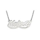 Personalized 14x39mm Aktuelle Font Name Necklace