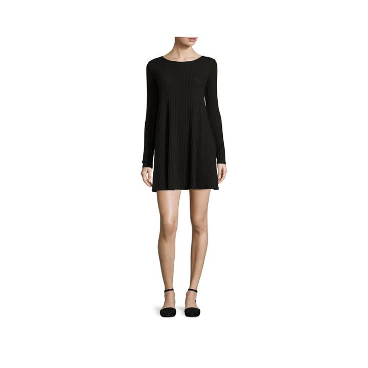 Fire Long Sleeve A-line Dress-juniors