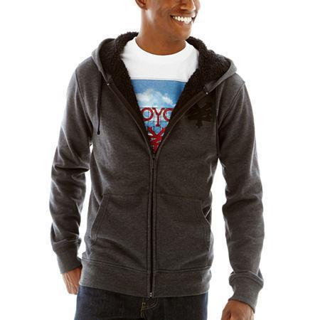 Zoo York Cracker Core Full-zip Sherpa Hoodie