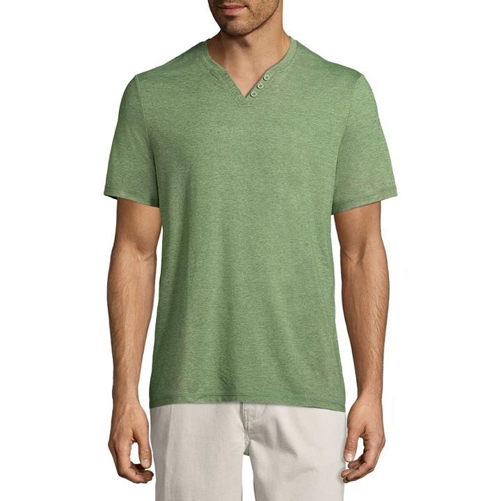 Boston Traders Short Sleeve Henley Shirt