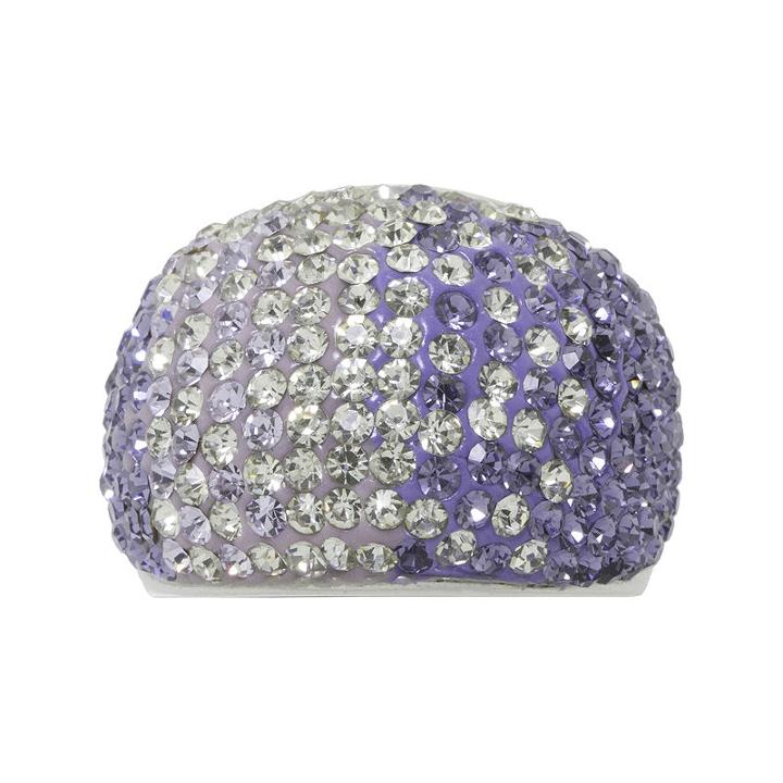 Sparkle Allure Purple Crystal Ombre Band