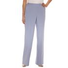 Alfred Dunner Woven Flat Front Pants-misses Short
