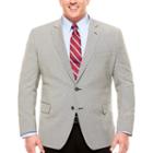 Stafford Year-round Stretch Black White Houndstooth Sport Coat-classic