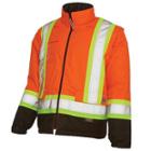 Work King High Visibility Lined 5-in-1 Jacket