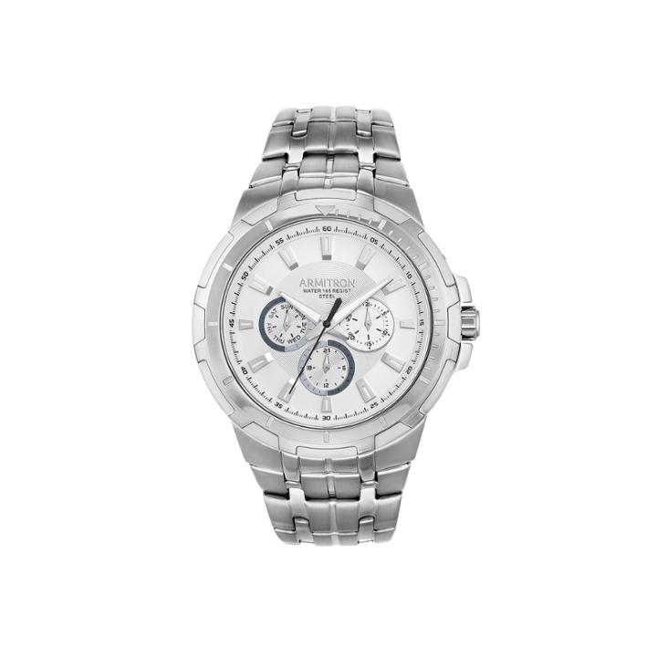 Armitron All Sport Mens Silver Tone Watch -20/5144svsv