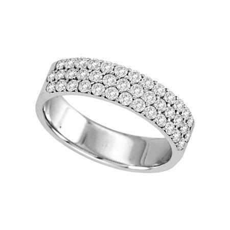 3/4 Ct. T.w. Diamond Multi-row Band