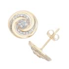 1/5 Ct. T.w. Round White Diamond 10k Gold Stud Earrings