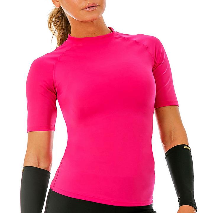 Lamonir Sport Compression Racer Back Crop Top