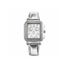 Geneva Womens Silver Tone Strap Watch-pt1820slsl