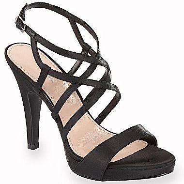 Jacqueline Ferrar® Mandy Strappy Heels Black