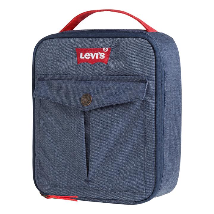 Levi Navy Heather Lunch Tote