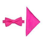 Jf J. Ferrar Pre-tied Bow Tie With Pocket Square