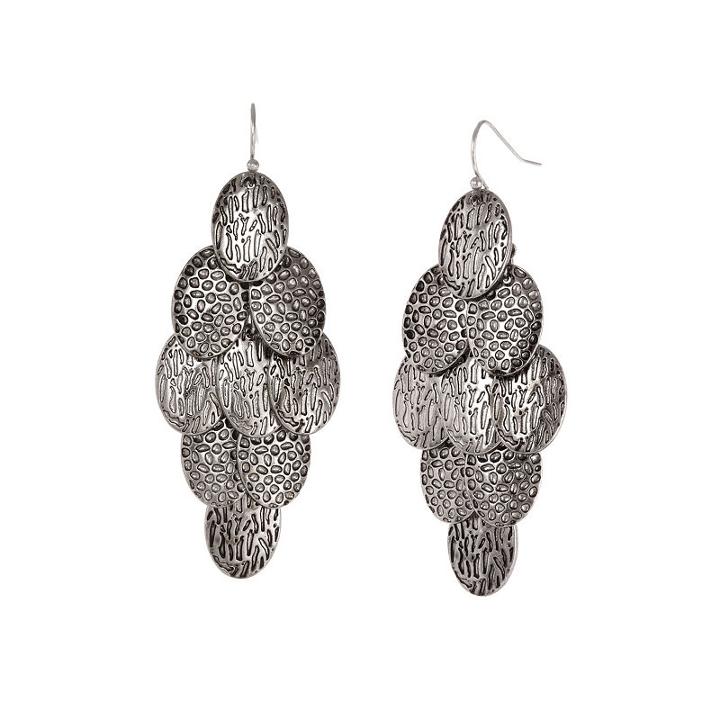 El By Erica Lyons 4.25 El Playful Brights Chandelier Earrings