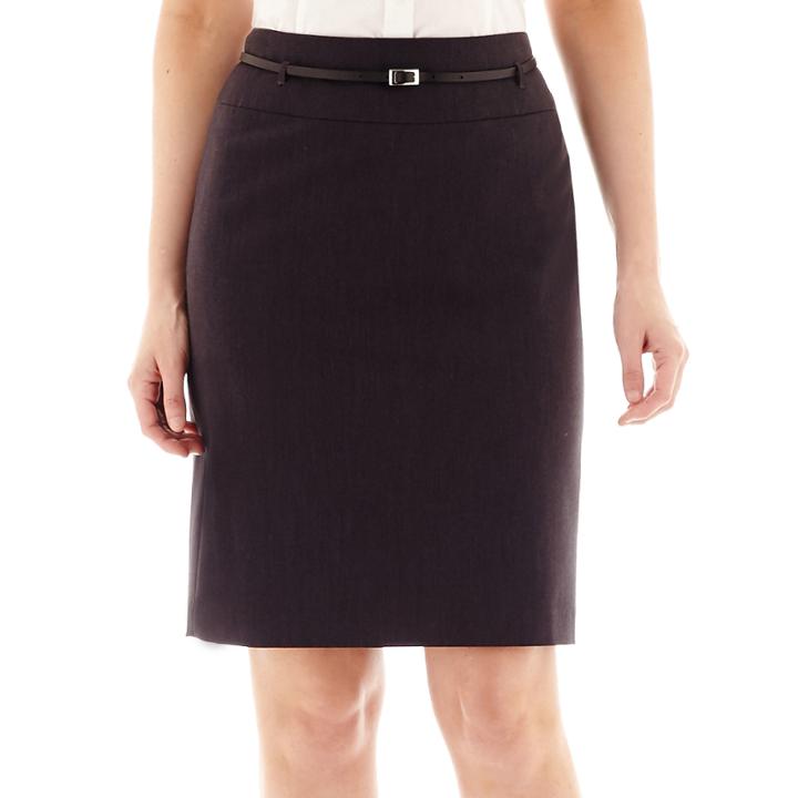 Liz Claiborne Belted Skirt