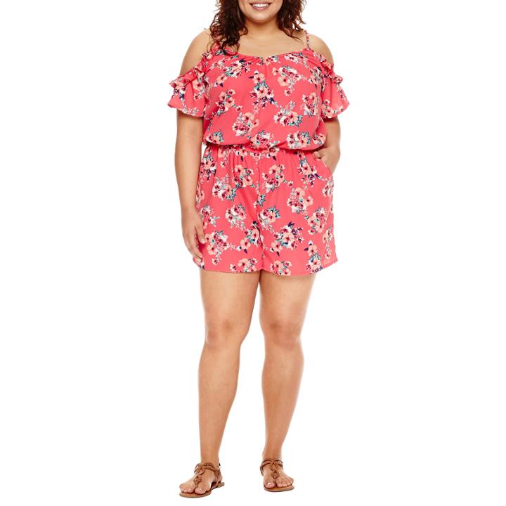Arizona Printed Rompers - Juniors Plus