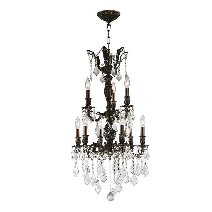Versailles Collection 9 Light Clear Crystal Chandelier