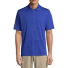 Hanes Sport Quick Dry Short Sleeve Solid Jersey Polo Shirt