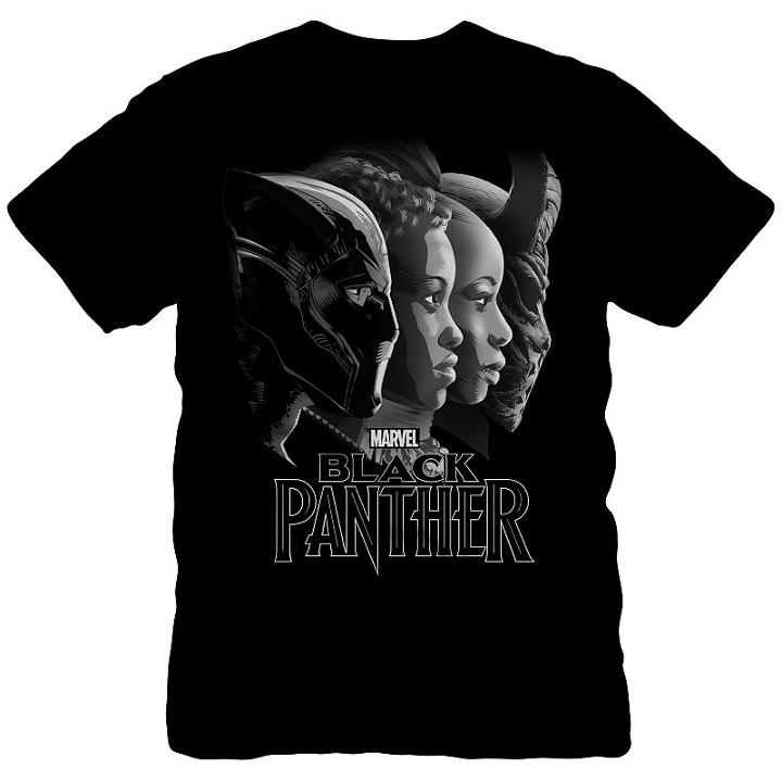 Black Panther Profile Graphic Tee