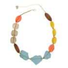 El By Erica Gold Over Brass Beaded Necklace