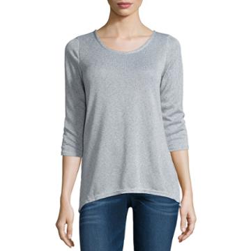 All @ Once Lace Back Knit Top