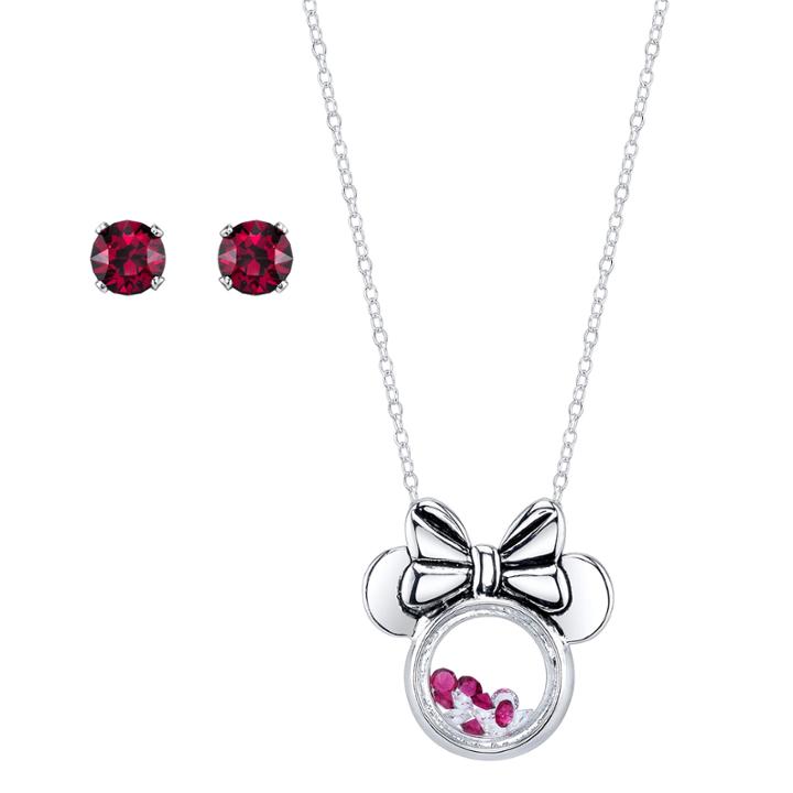 Disney Silver Over Brass Jewelry Set