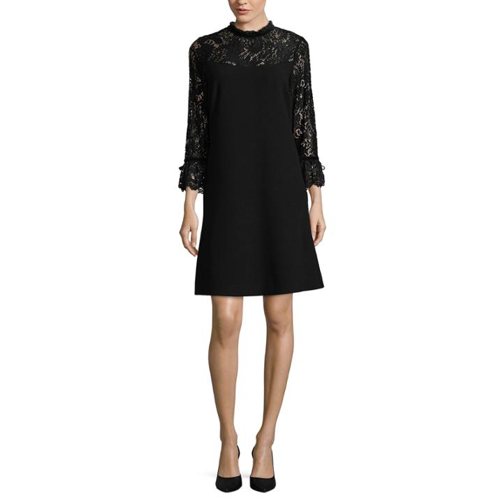 Worthington 3/4 Sleeve Shift Dress-talls