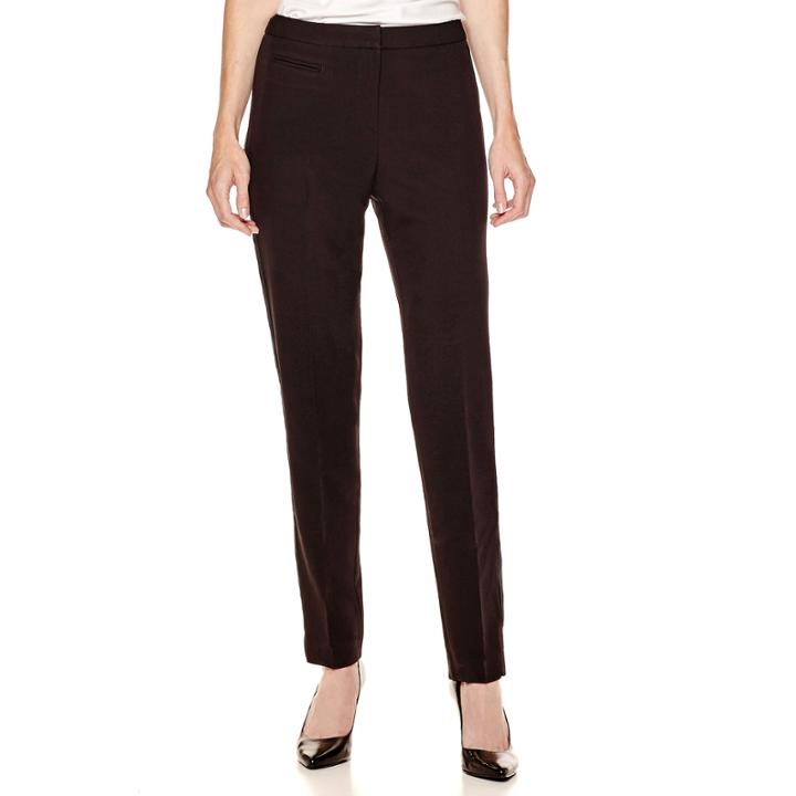 Worthington Slim-fit Tuxedo Ankle Pants - Tall
