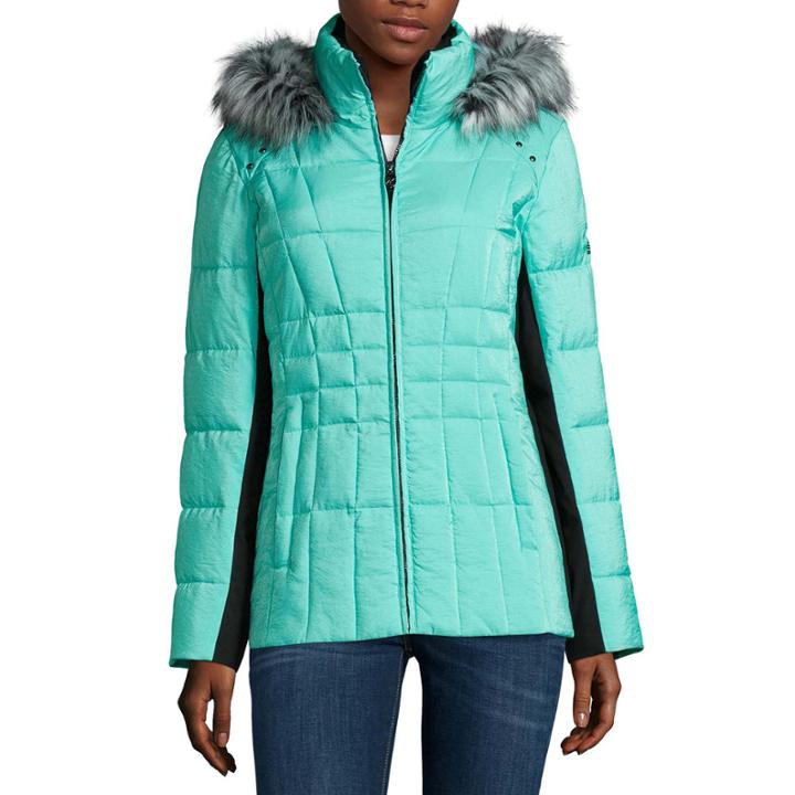 Zeroxposur Shimmer Puffer Coat