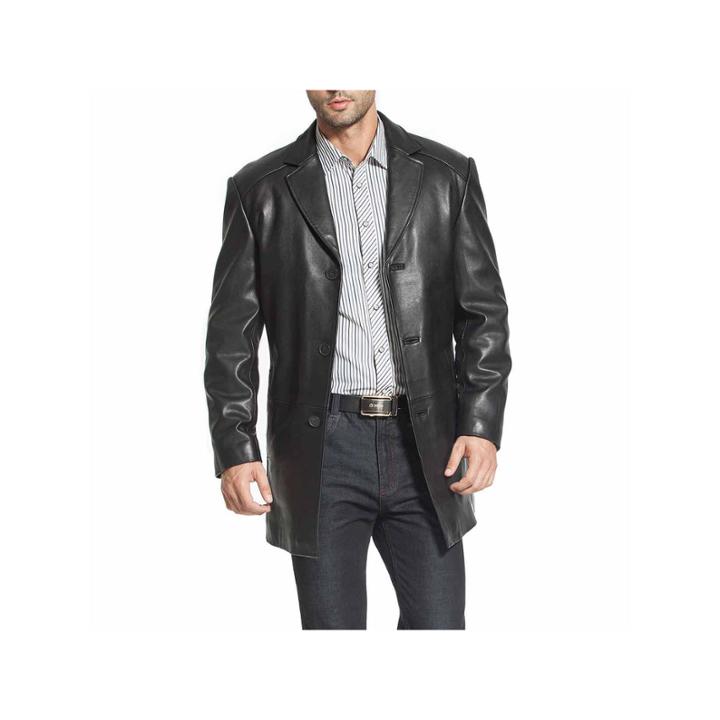Carter Leather Car Coat Big