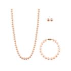 Womens 3-pc. Pink Pearl 14k Gold Jewelry Set
