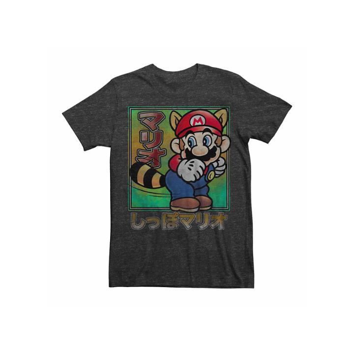 Nintendo Short-sleeve Super Mario Raccoon Tee