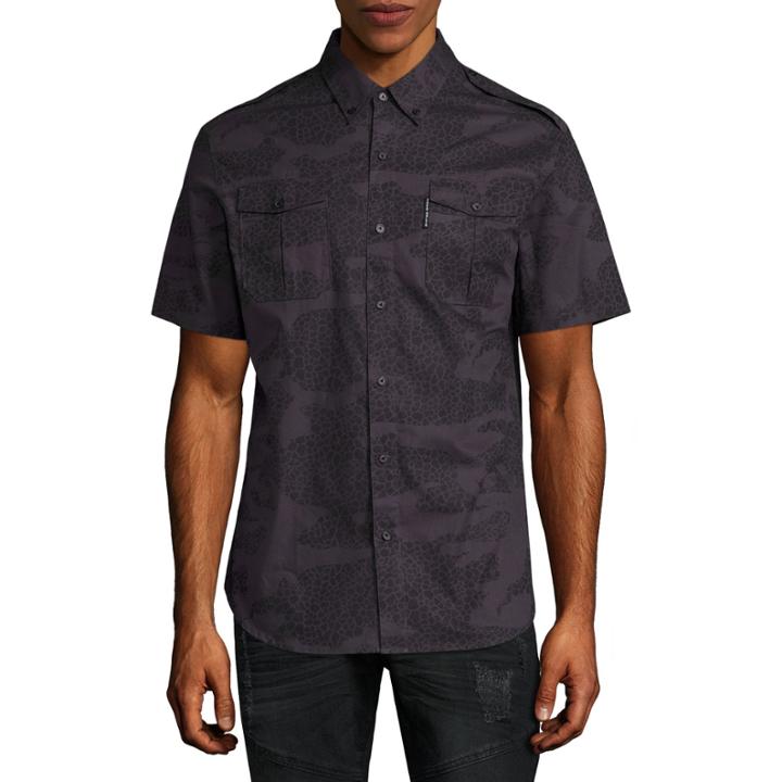 Ecko Unltd Lottering Forest Ss Woven