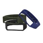 Nuband Mens 3-pk. Interchangeable Silicone Sport Watch Bands