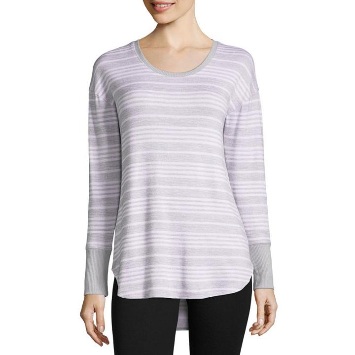 Liz Claiborne Long Sleeve Tee- Talls