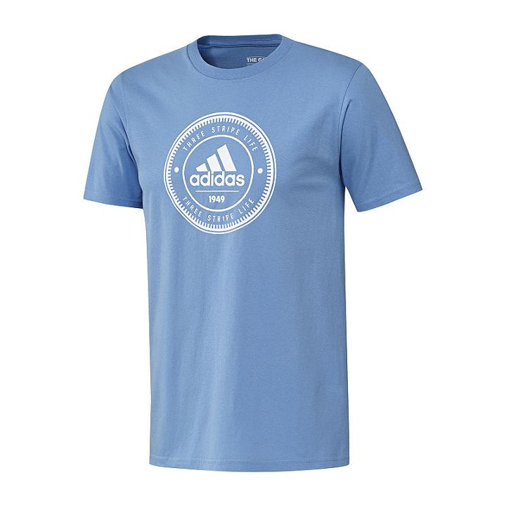 Adidas Club Life Short Sleeve Crew Neck T-shirt-athletic