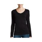 Stylus&trade; Long-sleeve V-neck T-shirt