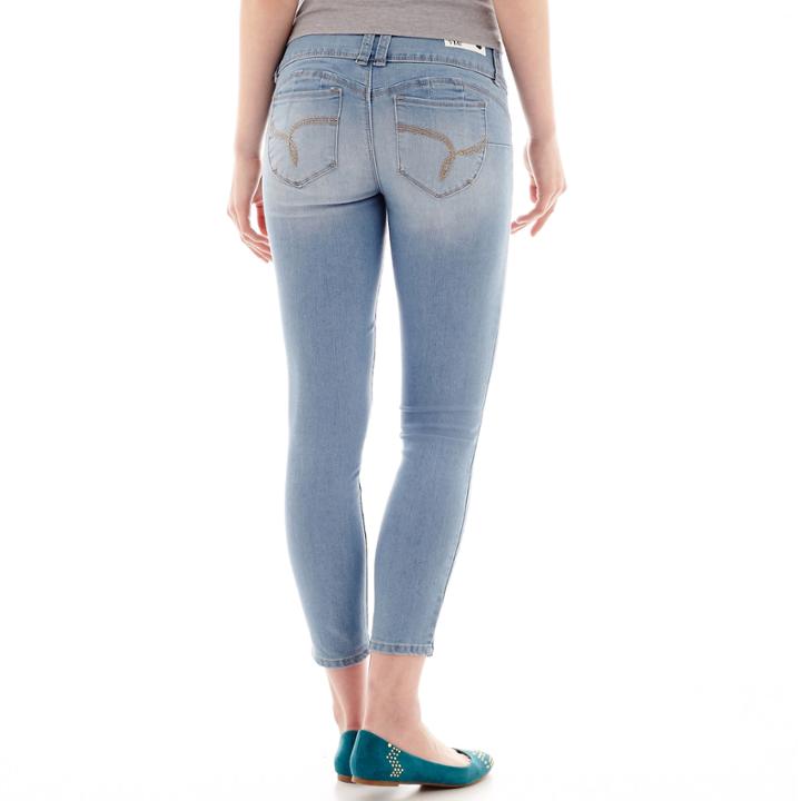 Ymi Wanna Betta Butt Denim Cropped Jeans