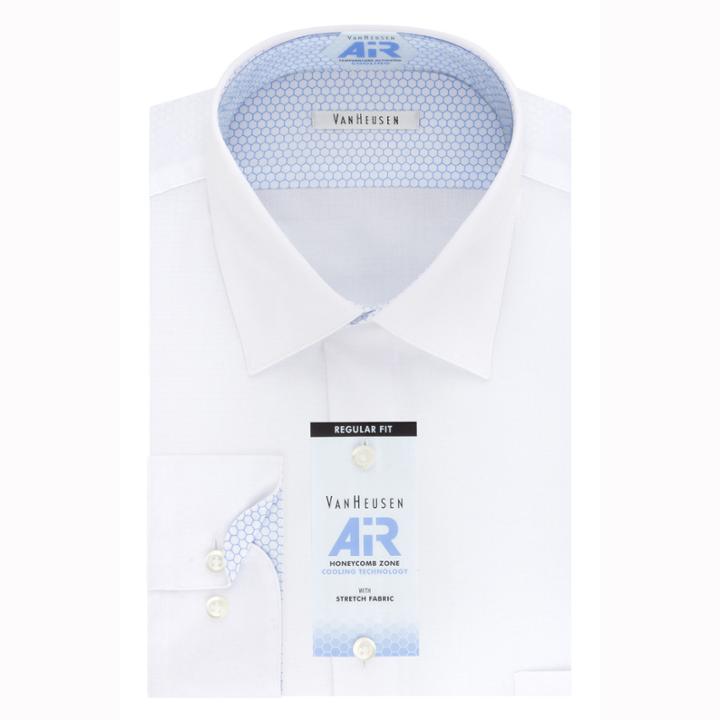 Van Heusen Air Long Sleeve Dress Shirt - Big And Tall
