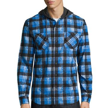 Union Bay Long-sleeve Hayward Flannel Hoodie