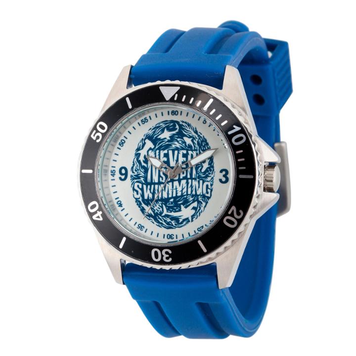 Discovery Expedition Mens Blue And White Watch