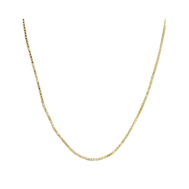 Made In Italy 14k Yellow Gold 22 Hollow Box Chain