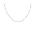 Silver Reflections&trade; Sterling Silver 18 Popcorn Chain Necklace