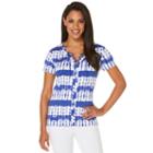 Rafaella Summer 17 Short Sleeve V Neck T-shirt