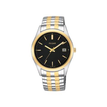 Pulsar Mens Two-tone Expansion Watch Pxh428