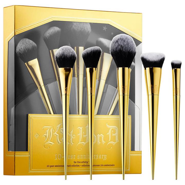 Kat Von D's 10th Anniversary Brush Set