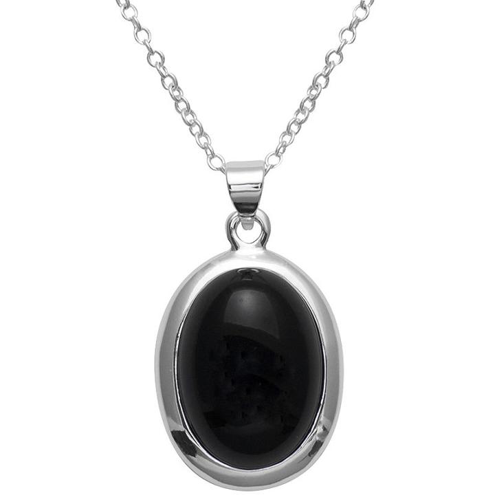 Onyx Oval Pendant
